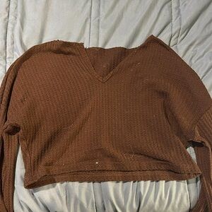 Brown SHEIN top